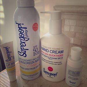 Bundle Supergoop Sunscreen sets